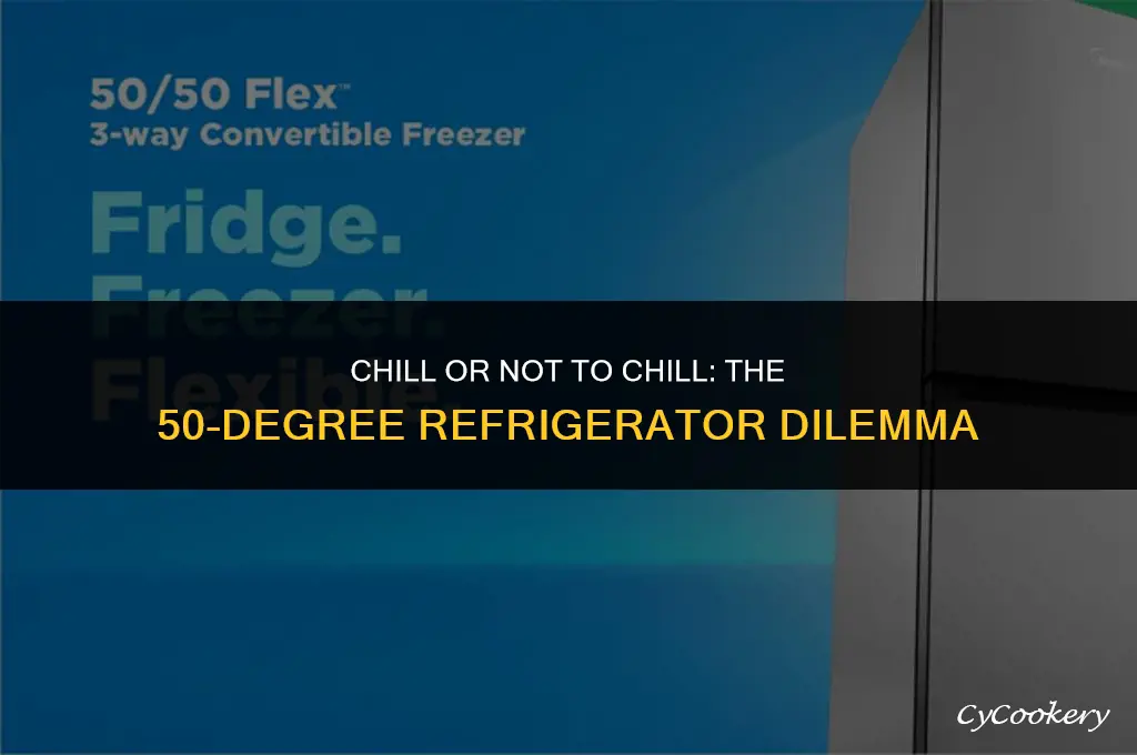 is a refrigerator that only cools to 50 degrees