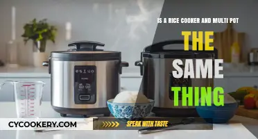 Rice Cooker vs. Multi Pot: Are They Interchangeable Kitchen Tools?