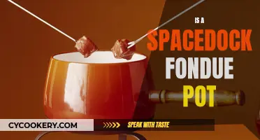 Spacedock Fondue Pot: A Multipurpose Space Station Delight