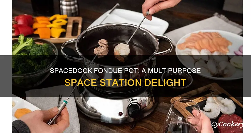 is a spacedock fondue pot