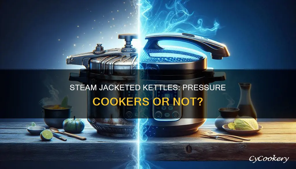 is a steam jacketed kettle a pressue cooker