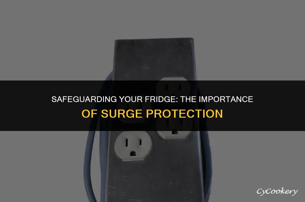 is a surge protector necessary for a refrigerator