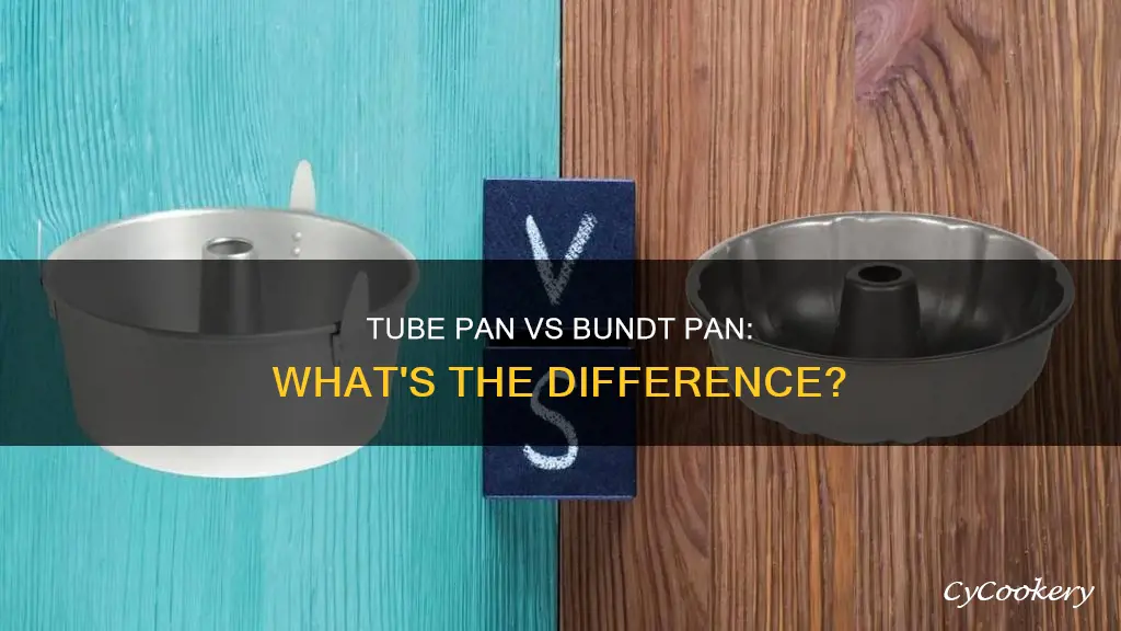 is a tube pan the same as a bundt pan