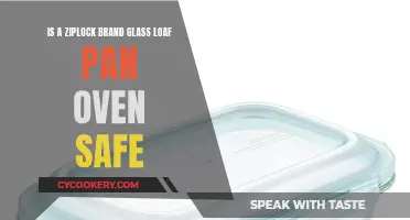 Oven-Safe Glass Loaf Pan: Ziplock Brand