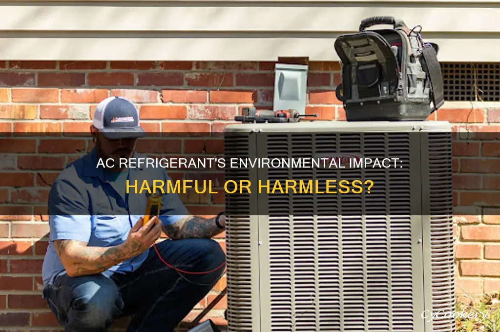 is ac refrigerant bad for the environment