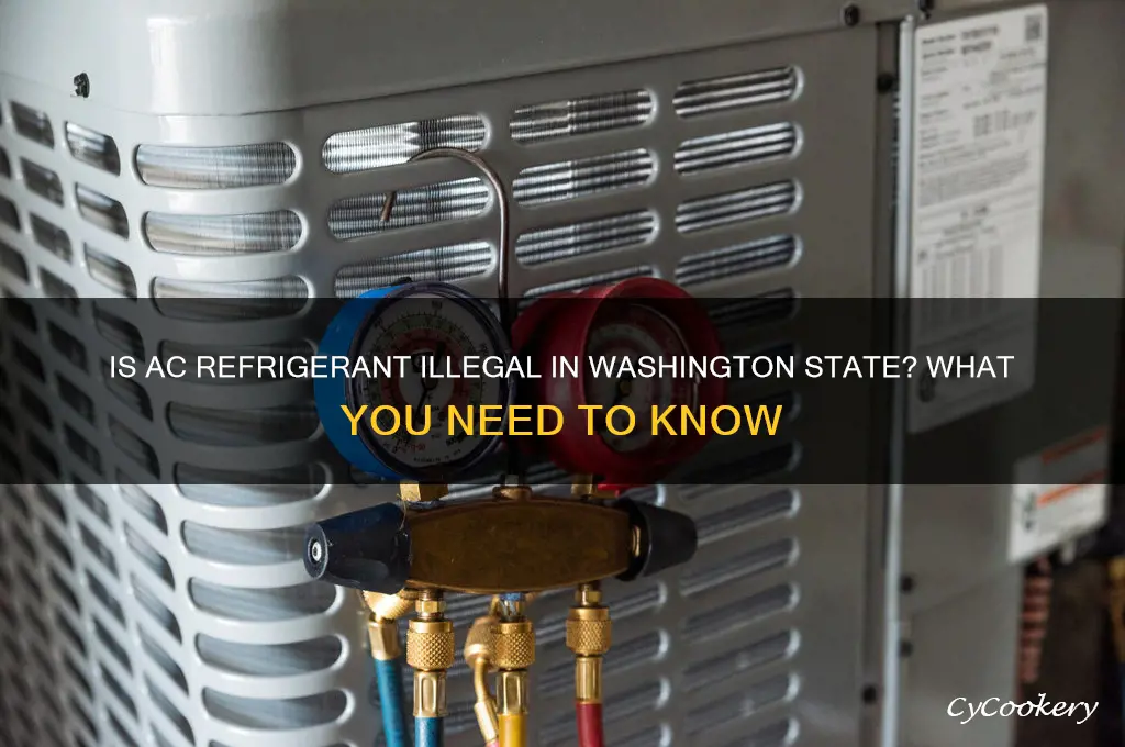 is ac refrigerant illegal in washington state