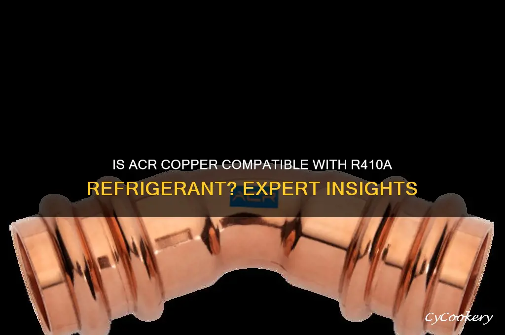is acr copper approved for r410 refrigerant