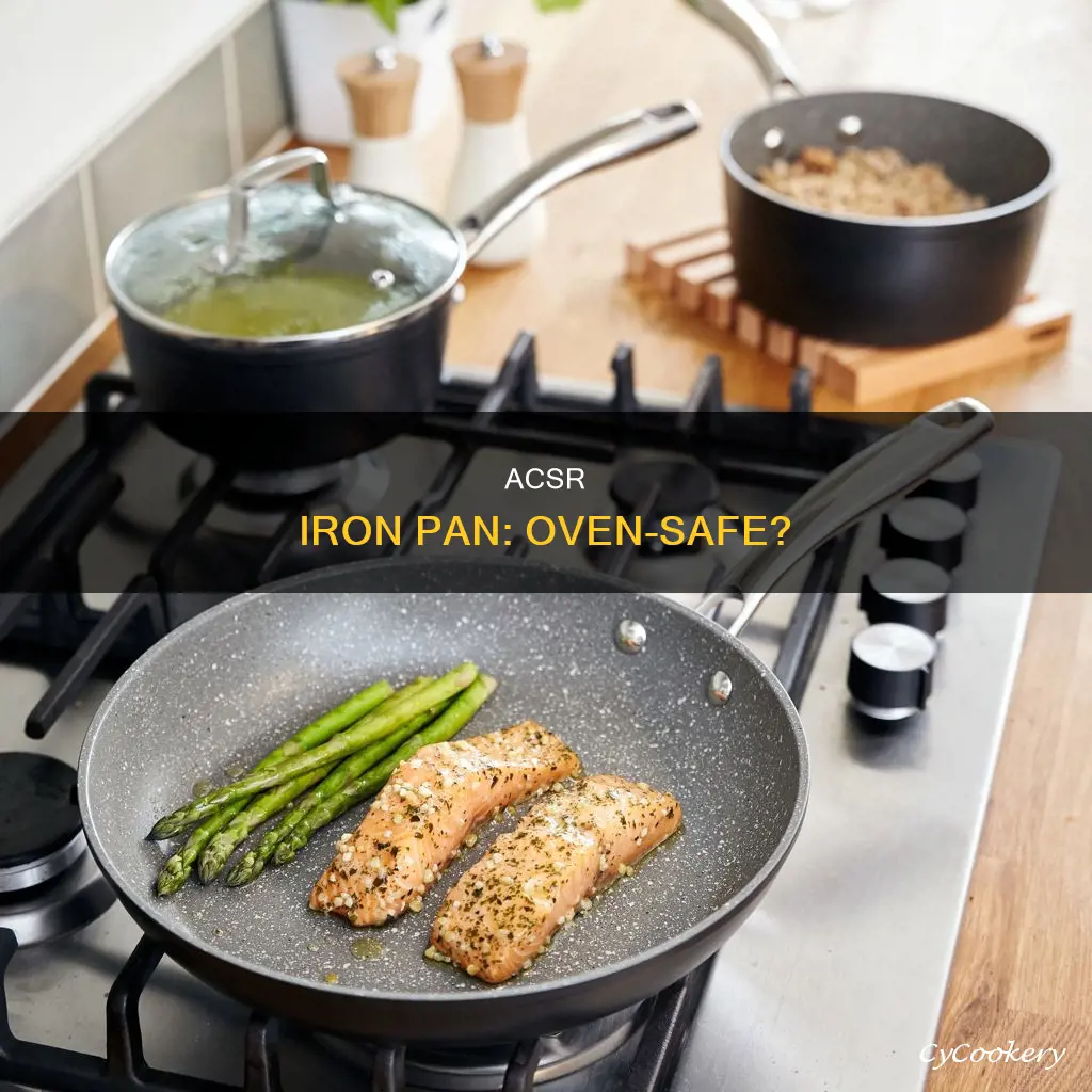 is acsr iron pan can be used on oven