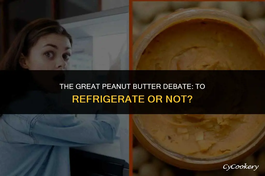 is adams peanut butter supposed to be refrigerated