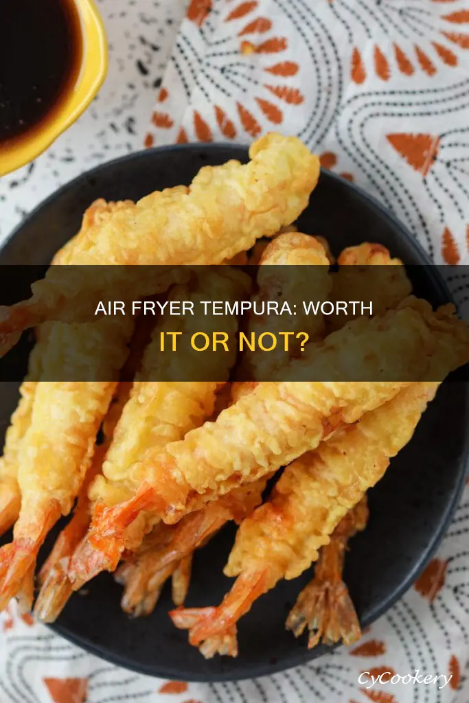 is air fryer okay to make tempura