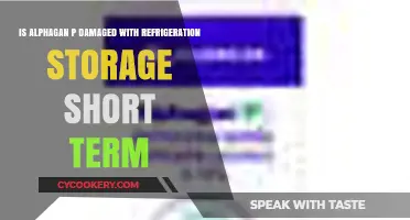 Refrigeration Storage: Short-Term Effects on Alphagan P