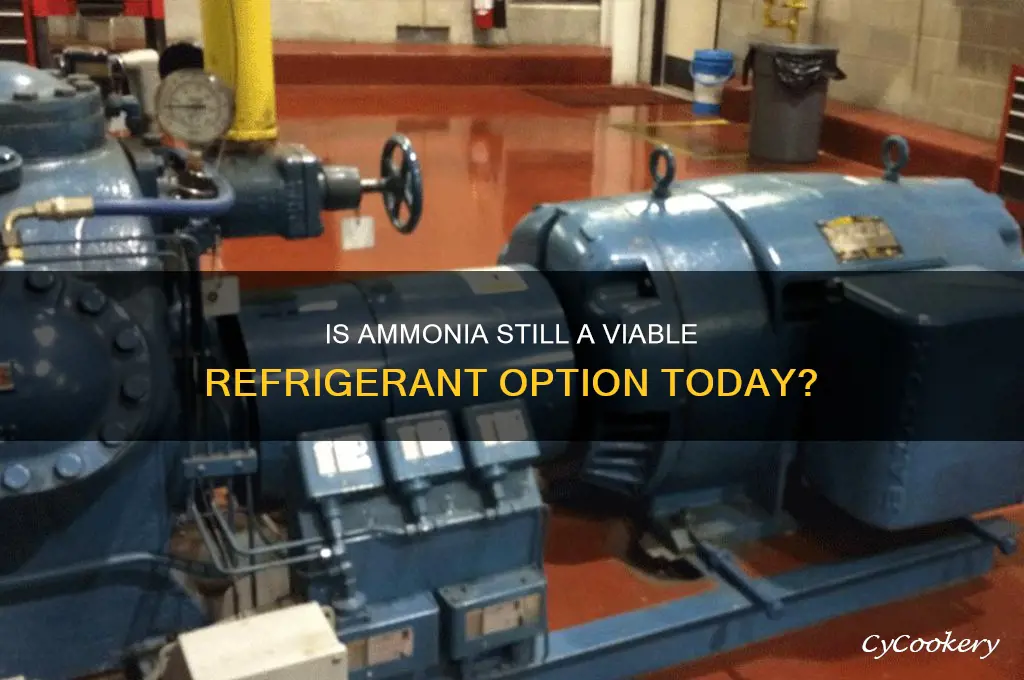 is ammonia still used as a refrigerant