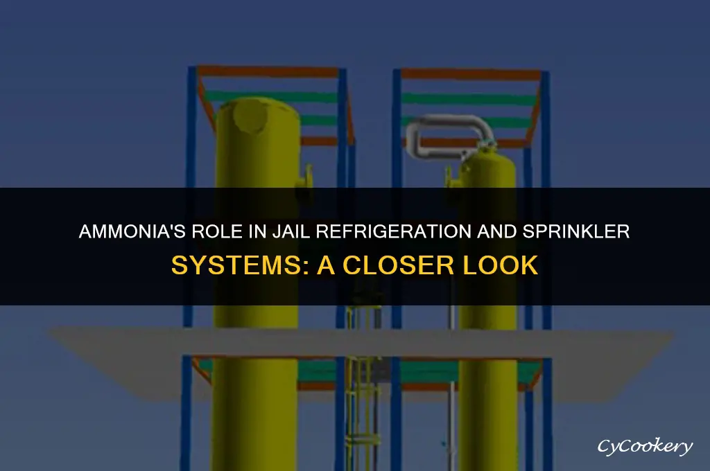 is ammonia used in jail refrigeration or sprinklers