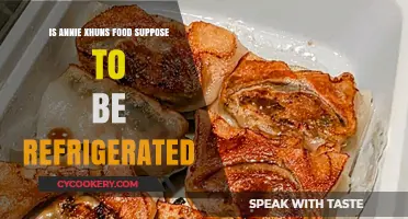 Annie's Xhun's Food: Refrigeration Essentials for Optimal Freshness