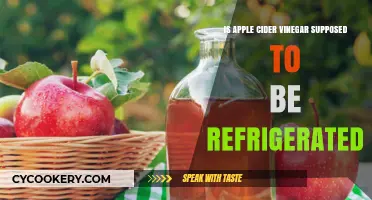 The Chilled Truth: Should Apple Cider Vinegar Be Refrigerated?