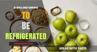 Should Apple Crisp Be Refrigerated? Storage Tips for Perfect Crispiness