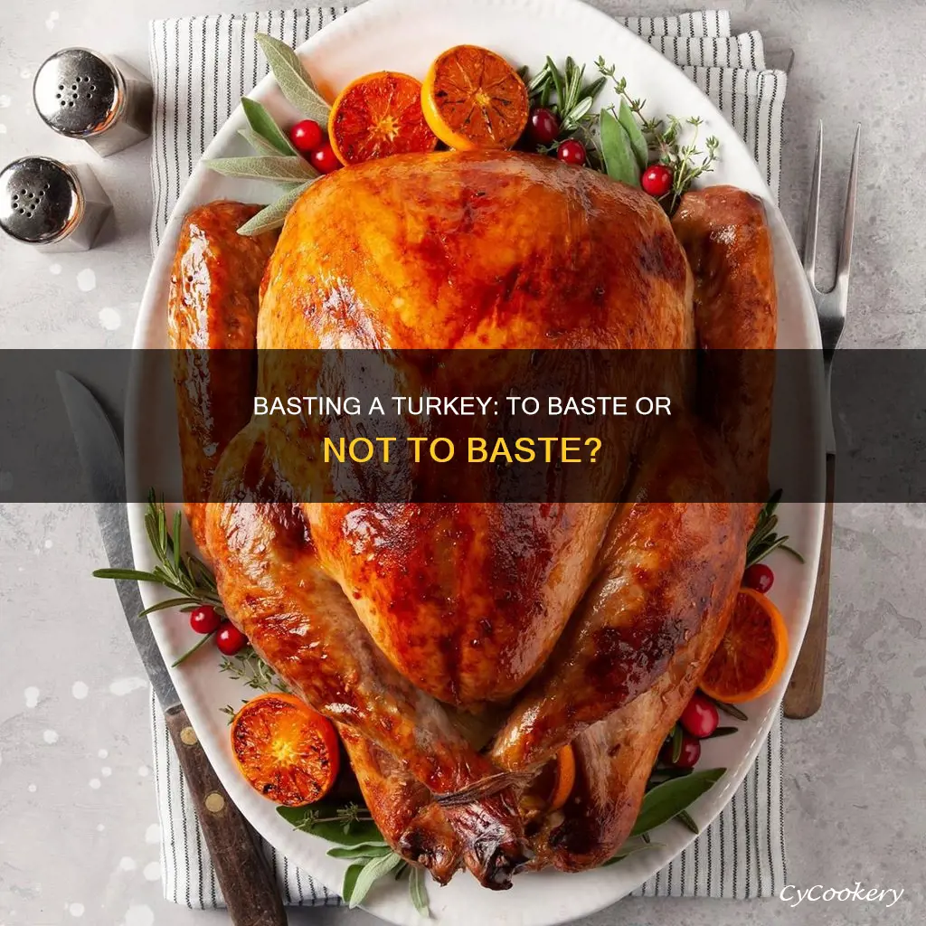 is baating necessaryfor a turkey in a roaster pan