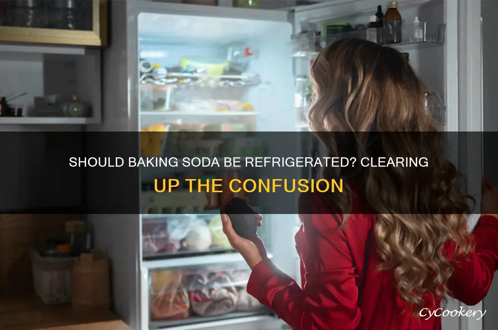 is baking soda supposed to be refrigerated