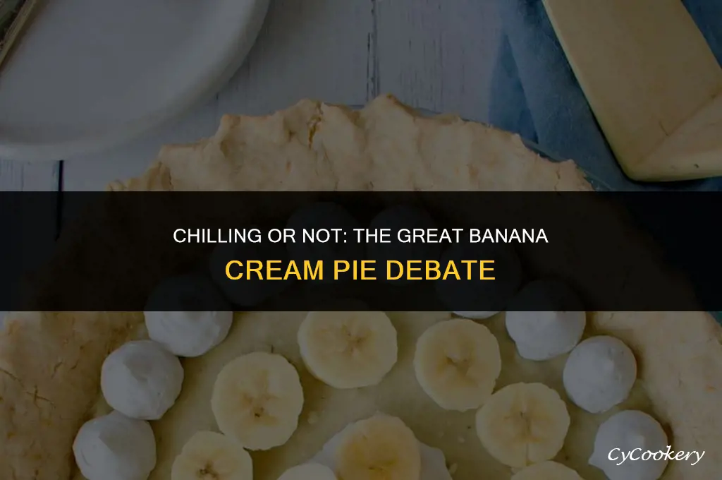 is banana cream pie supposed to be refrigerated