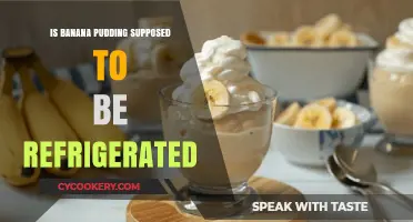 Should Banana Pudding Be Refrigerated? Storage Tips for Perfect Pudding