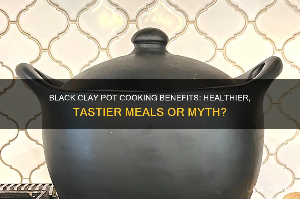 is black clay pot good for cooking