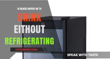 Chilled or Not: The Great Black Coffee Refrigeration Debate