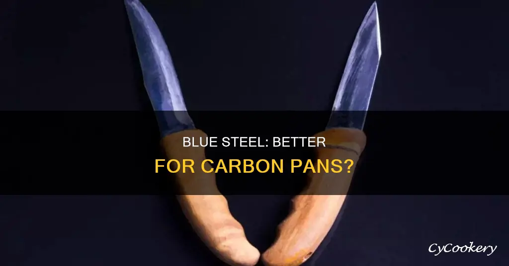 is blue steel better for carbon steel pans