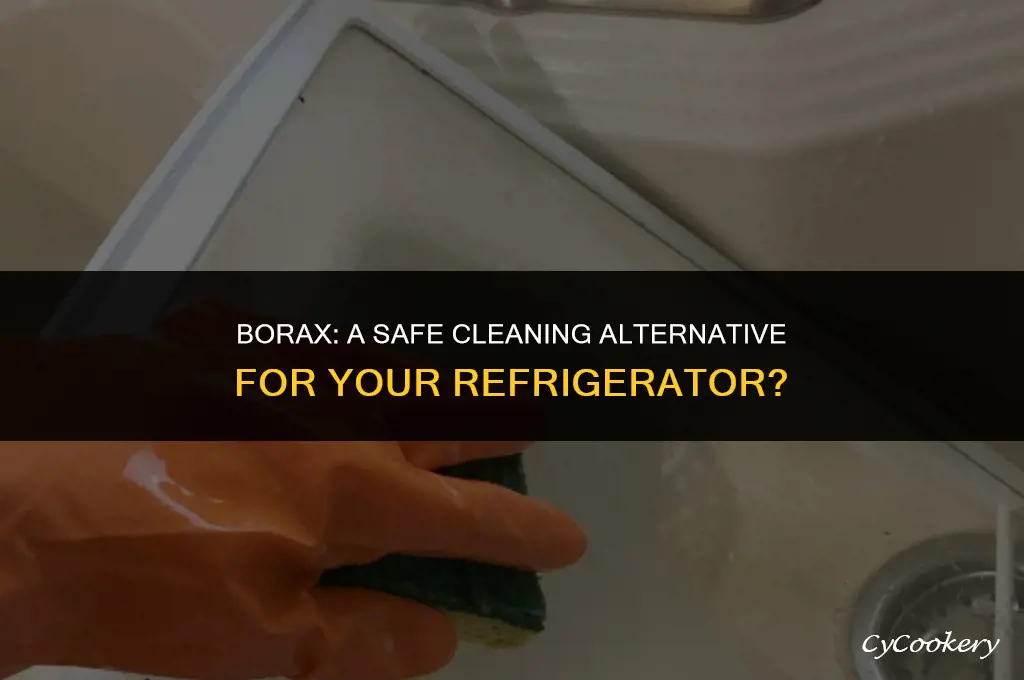 is borax toxic-free for cleaning inside refrigerator