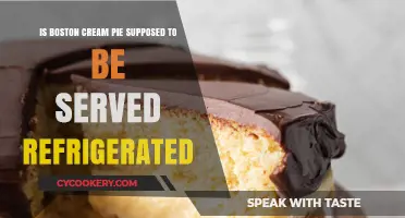 The Ideal Temperature for Boston Cream Pie: A Delicious Debate
