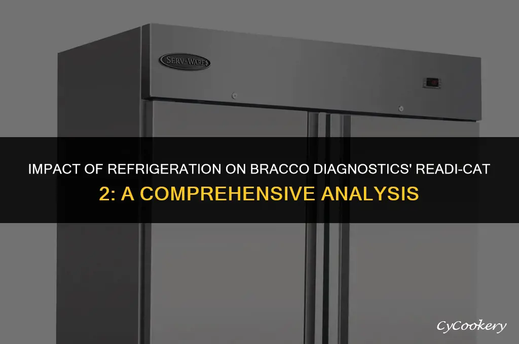 is bracco diagnostics readi-cat 2 ruined if refrigerated