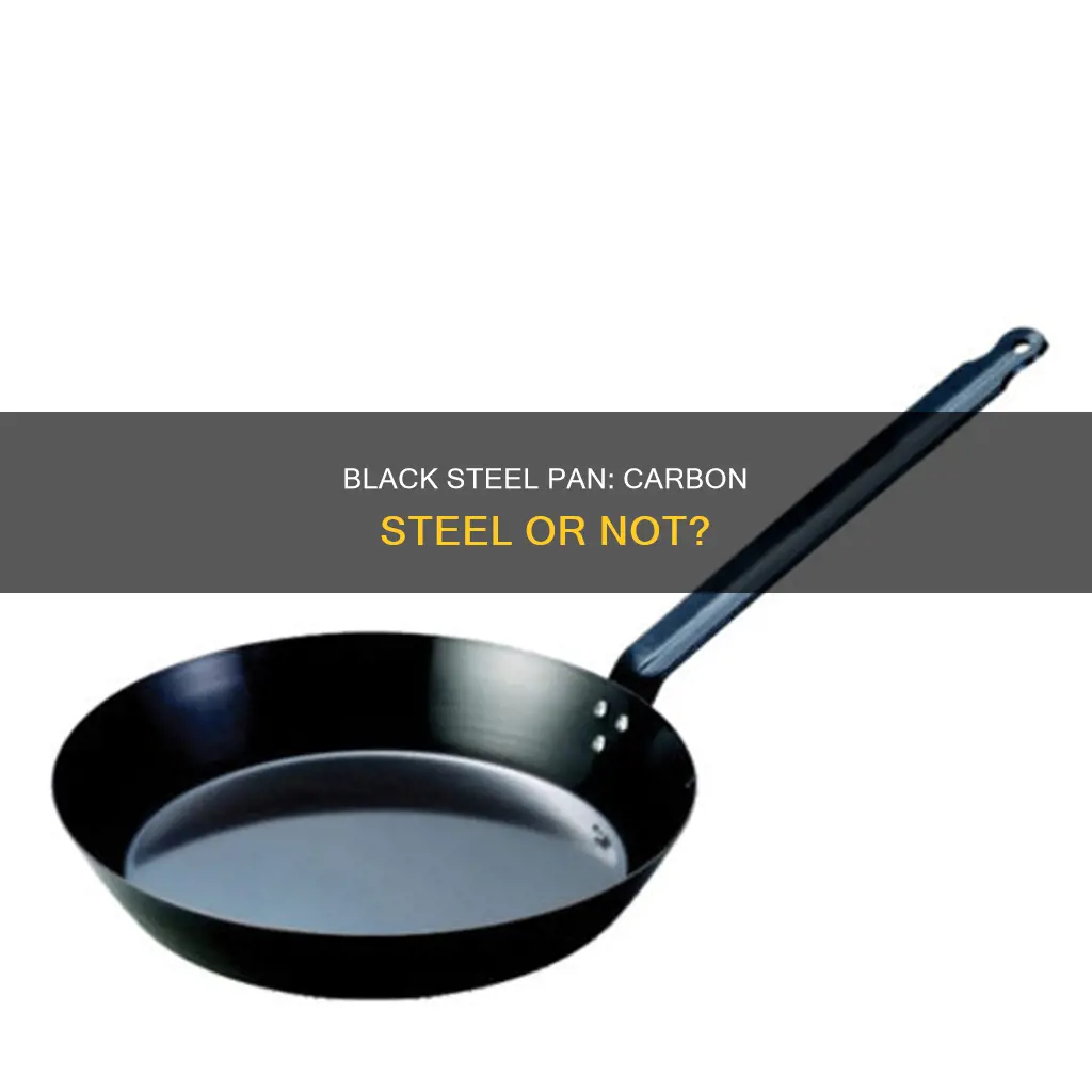 is carbon steel black steel pan