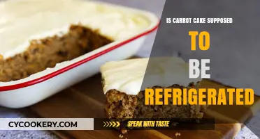 Should Carrot Cake Be Refrigerated? Storage Tips for Freshness
