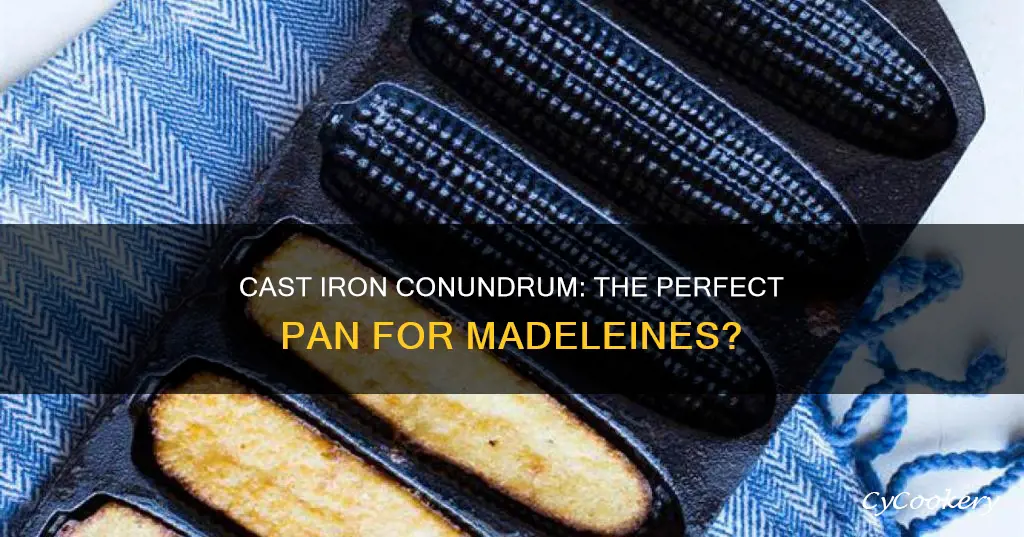 is cast iron pan good for madeleines