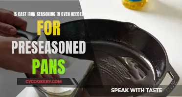 The Great Cast Iron Debate: Is Oven Seasoning Necessary for Pre-Seasoned Pans?