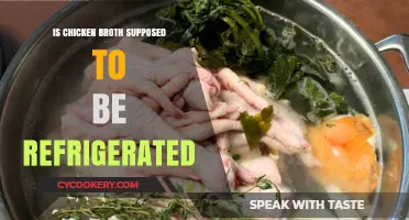 Should Chicken Broth Be Refrigerated? Storage Tips for Freshness