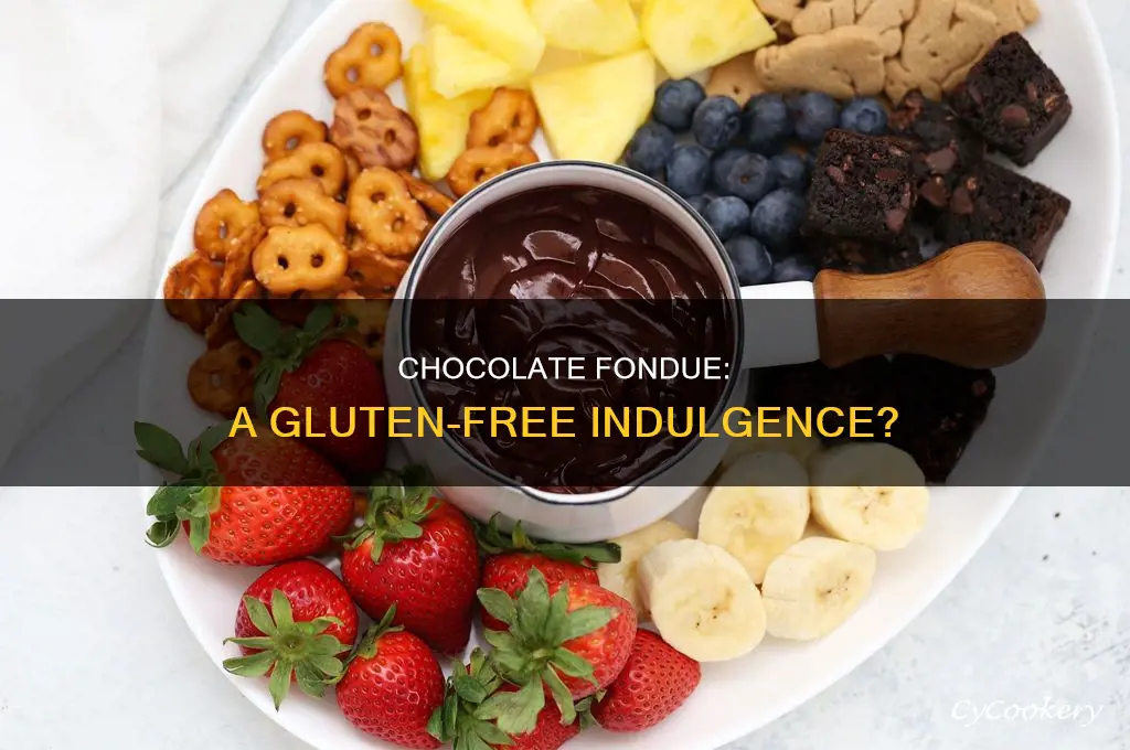 is chocolate fondue gluten free