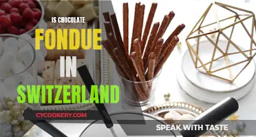 Chocolate Fondue: A Swiss Indulgence and Experience