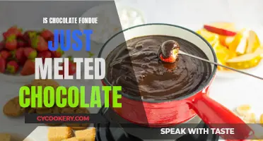 Chocolate Fondue: More Than Just Melted Chocolate?