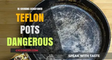 Scratches and Safety: Are Scratched Teflon Pots a Health Risk?