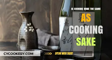 Cooking Wine vs. Sake: Key Differences and Best Uses
