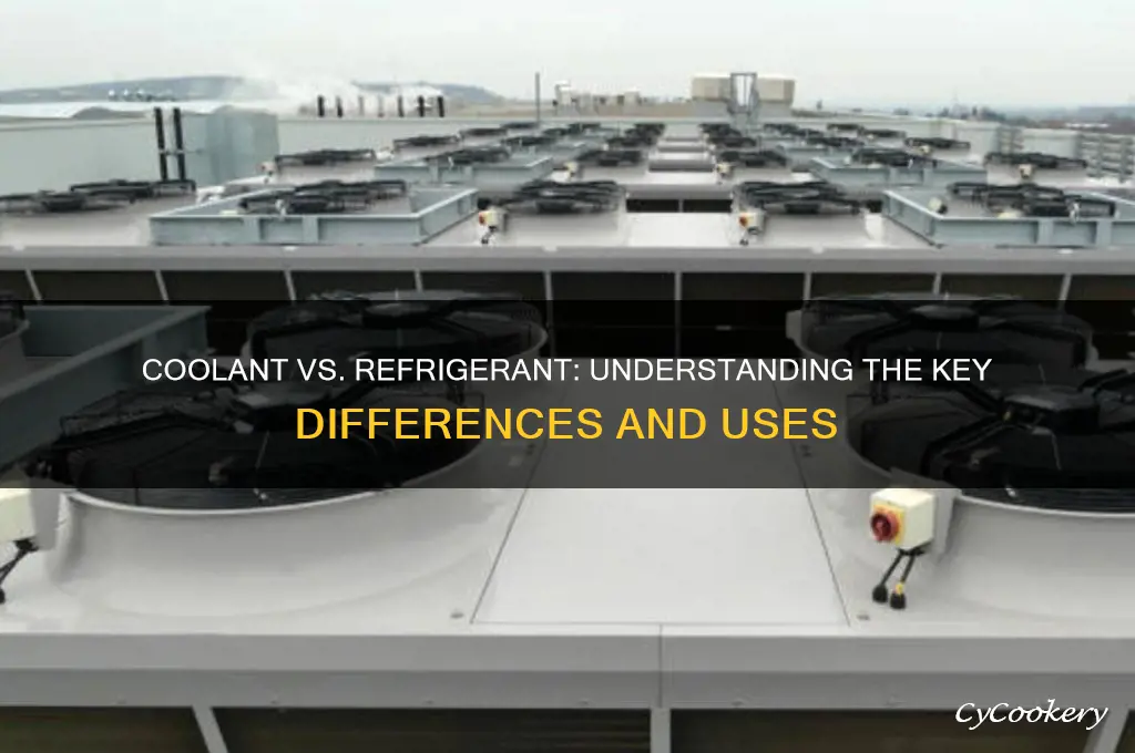 is coolant and refrigerant the same thing