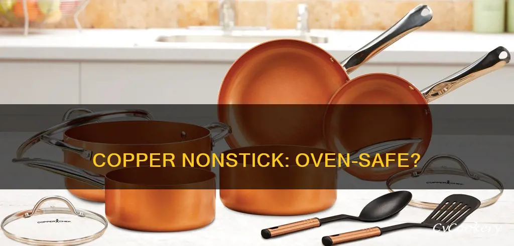 is copper nonstick pan oven safe