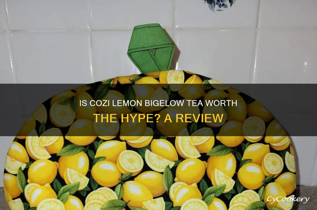is cozi lemon bigelow tea