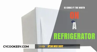 Understanding Refrigerator Dimensions: Is Cubic Feet the Width?