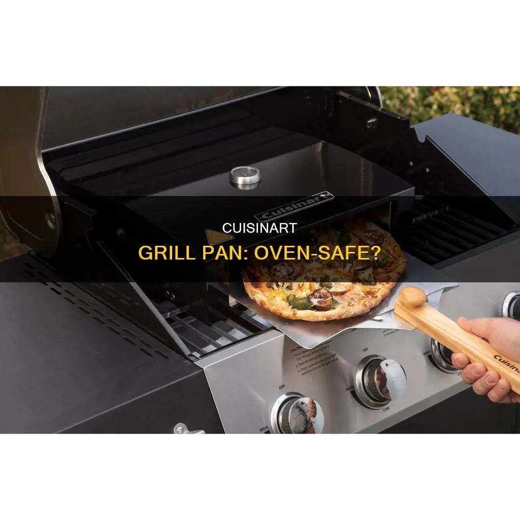 is cuisinart grill pan oven safe