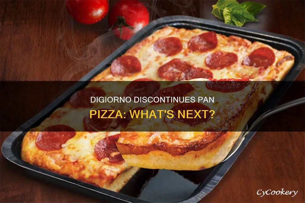 is digiorno pan pizza discontinued