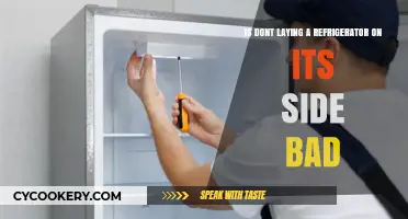 The Risks of Laying a Refrigerator on Its Side: A Comprehensive Guide
