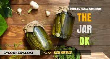 Is Drinking Pickle Juice from the Jar Safe or Unhealthy?