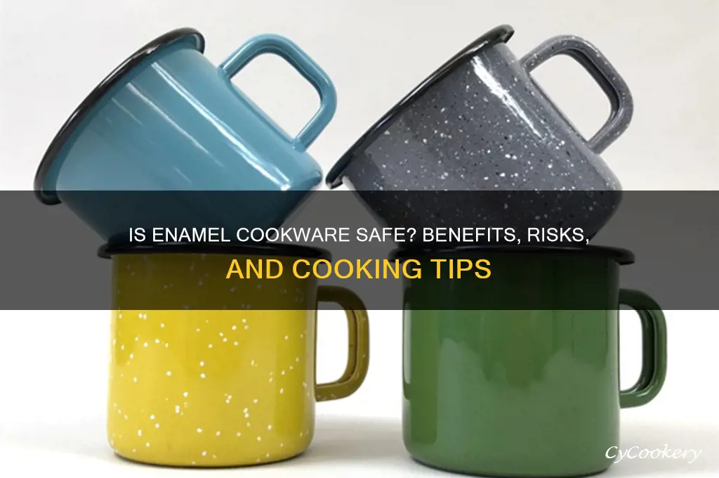 is enamel pot safe for cooking