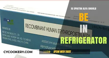 Should Epoetin Alfa Be Refrigerated? Storage Tips for Optimal Use